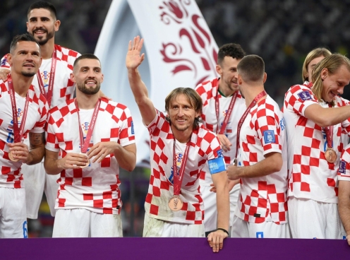 Khuất phục Ma Rốc, Croatia rời World Cup 2022 với tấm huy chương đồng