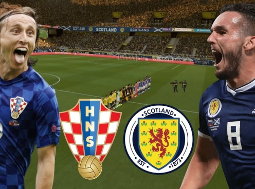 Đội hình CHÍNH THỨC Croatia vs Scotland: Niềm hi vọng Luka Modric!