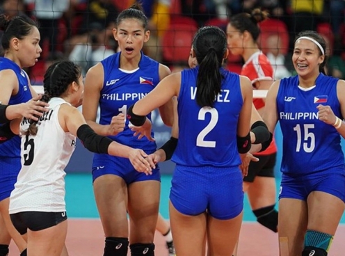 Công bố đội hình khủng, ĐT bóng chuyền nữ Phillipines 'mơ giấc vàng' tại SEA Games 31