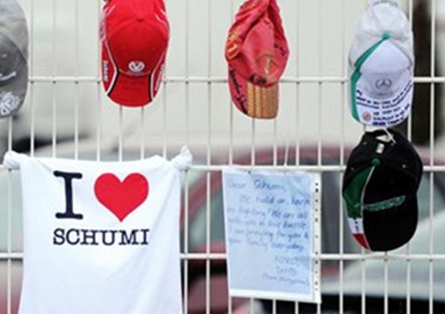 Người hâm mộ kỉ niệm sinh nhật Schumacher trong lặng lẽ