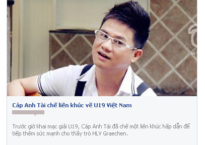 Nhạc chế “Tôi tin U19” khiến cư dân mạng 'phát sốt'