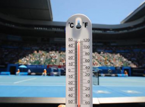 Australia Open 2014: Các tay vợt phàn nàn về cái nóng hơn 40 độ