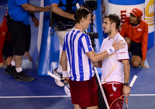 Australian Open 2014: Đánh bại Tomas Berdych, Wawrinka có vé vào chơi trận chung kết