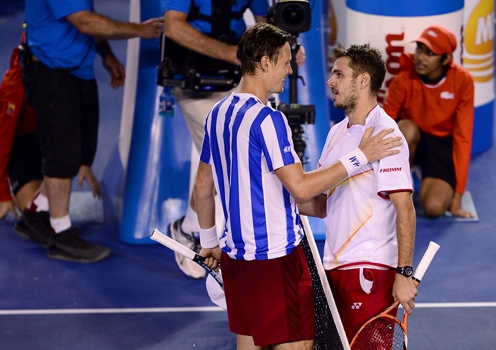 Video tennis: Tomas Berdych vs Stanislas Wawrinka (bán kết Australian Open 2014)