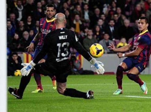 Video bàn thắng: Barca 3-0 Malaga (Vòng 21 - La Liga 2013/14)