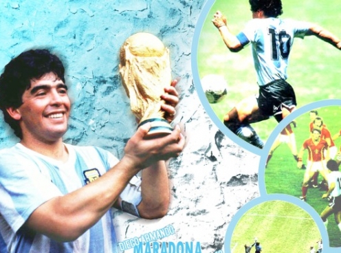 Video bóng đá: Những pha bóng hay nhất sự nghiệp của huyền thoại Maradona