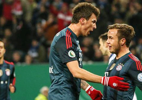 Bayern tạo cơn mưa bàn thắng ở Cúp Quốc gia Đức