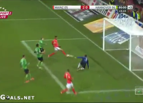 Video bàn thắng: Mainz 05 2-0 Hannover 96 (Vòng 21 - Bundesliga 2013/14)