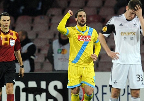 Swansea và Lazio dừng bước tại vòng 1/16 Europa League
