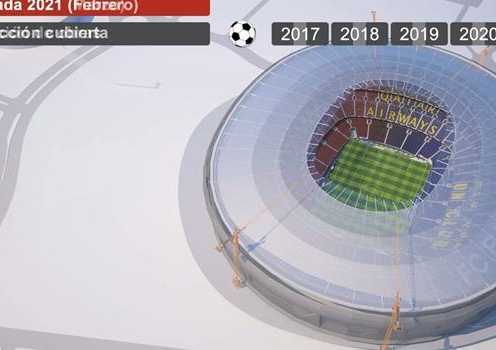 Barca công bố kế hoạch nâng cấp sân Nou Camp vào năm 2017