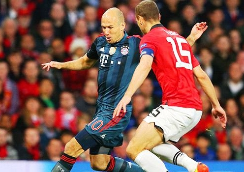 Robben: Bayern Munich hòa MU là một kết quả tốt