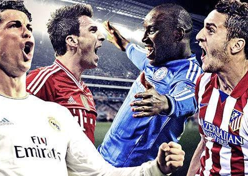 Real Madrid thích đụng Chelsea, Atletico thách thức Bayern ở bán kết