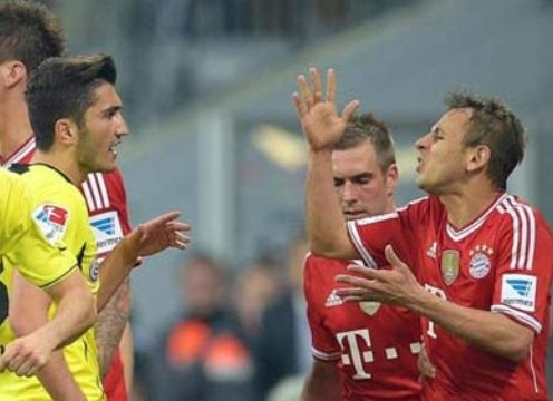 Video bàn thắng: Bayern Munich 0-3 Dortmund (VĐQG Đức 2013/14)