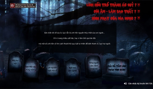 Cổng Game5 chuẩn bị ra mắt game kinh dị