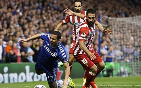 Video bàn thắng: Chelsea - Atletico Madrid (Bán kết cúp C1 2014)