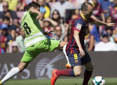 Video bàn thắng: Barcelona 2 – 2 Getafe (VĐQG Tây ban Nha 2013/14)