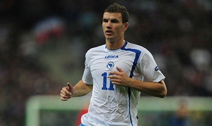 Bosnia triệu tập đội hình dự World Cup 2014: Hi vọng Dzeko