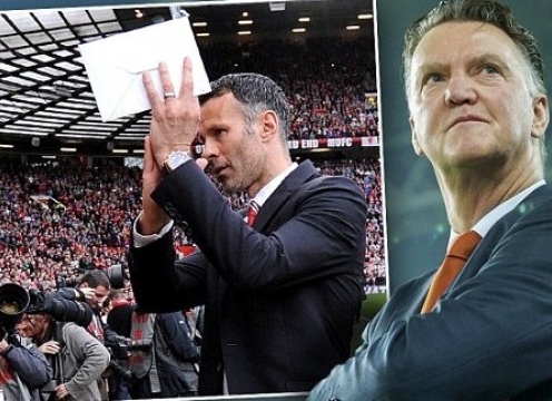 Huyền thoại Robson khuyên Van Gaal dùng Ryan Giggs