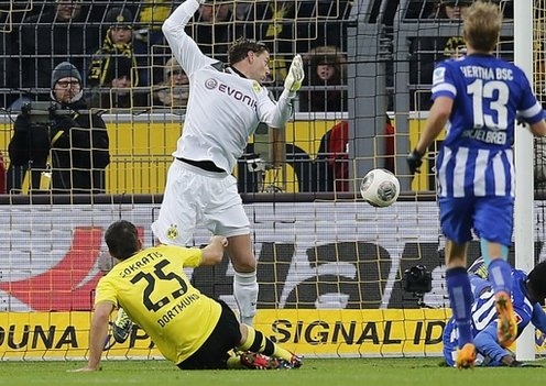 Hertha Berlin 0-4 Dortmund: Lewandowski giành danh hiệu 'Vua phá lưới'