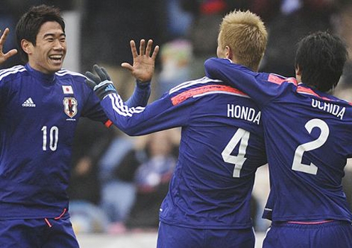 Nhật Bản công bố đội hình dự W.C 2014: Niềm hy vọng Kagawa và Honda