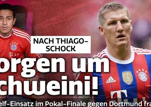 Bayern Munich gặp khó trước chung kết Cúp QG Đức