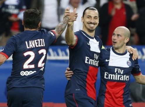 Video bàn thắng: PSG 4–0 Montpellier (VĐQG Pháp 2013/14)