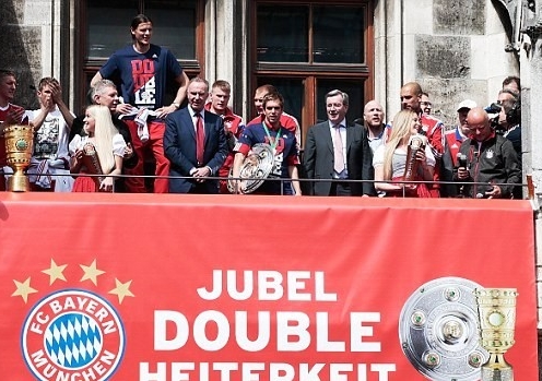 Bayern Munich tổ chức lễ ăn mừng hoành tráng