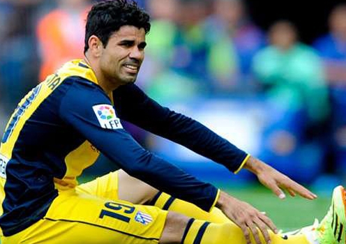 Costa lỡ chung kết C1 và có nguy cơ mất luôn World Cup