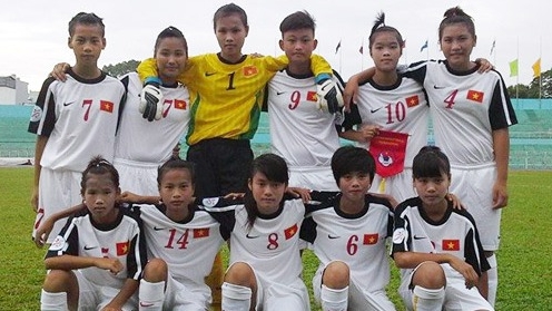 Đánh bại Singapore, U14 nữ Việt Nam gặp Thái Lan ở bán kết