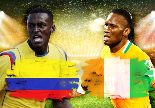 Dự đoán kết quả tỷ số trận Colombia vs Bờ Biển Ngà World Cup 2014