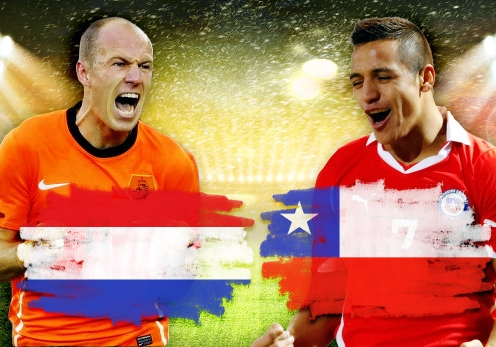 Link sopcast xem trực tiếp Hà Lan vs Chile World Cup 2014