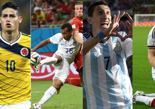 VIDEO: Tốp 5 bàn thắng đẹp nhất vòng 1/8 World Cup 2014