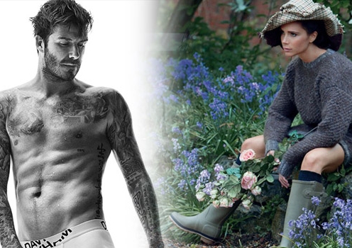 Vợ chồng David Beckham bất ngờ ‘lột xác’