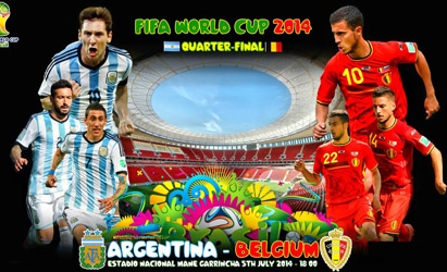 VIDEO: Nhận định tỷ lệ kèo Argentina vs Bỉ (Tứ kết World Cup 2014)