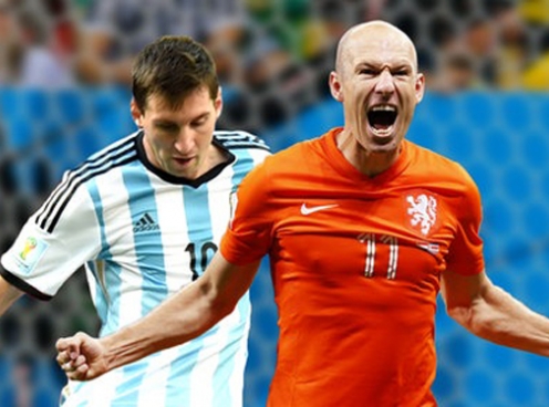 Video: So màn trình diễn của Robben và Messi ở World Cup 2014