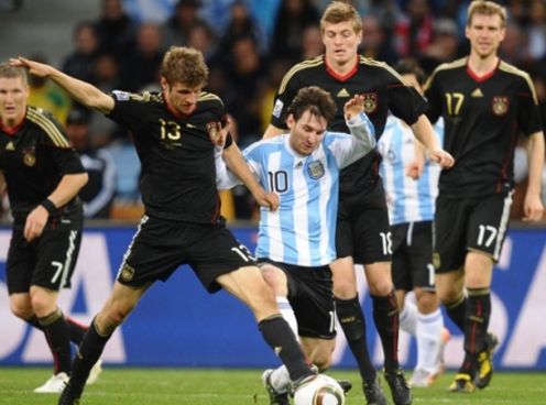 Video clip Argentina 0-4 Đức (Tứ kết World Cup 2010)