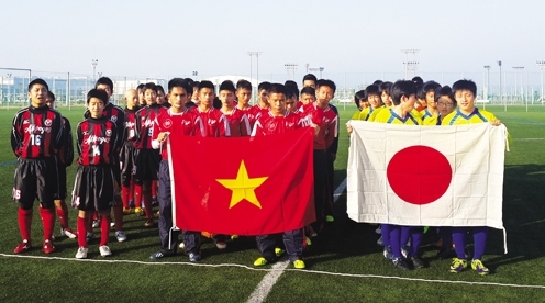 U15 Nhật Bản sẽ sang Việt Nam tập huấn dài hạn
