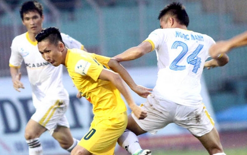 Thanh Hóa hòa SLNA trong trận cầu sôi nổi vòng 22 V-League 2014