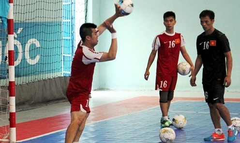 Futsal Việt Nam chuẩn bị dự giải vô địch Futsal Đông Nam Á 2014