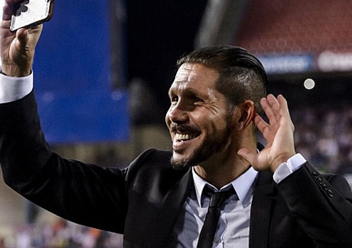 HLV Diego Simeone vẫn khiêm tốn sau khi đánh bại Real Madrid