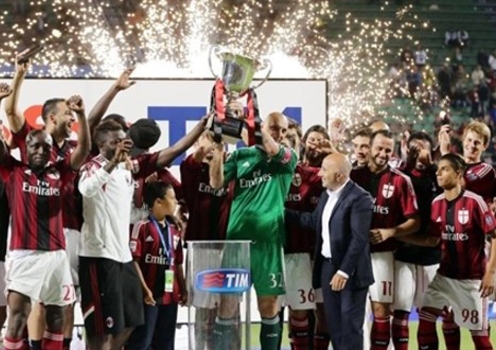 TIM Cup 2014: Đánh bại Juventus và Sassuolo, AC Milan lên ngôi vô địch