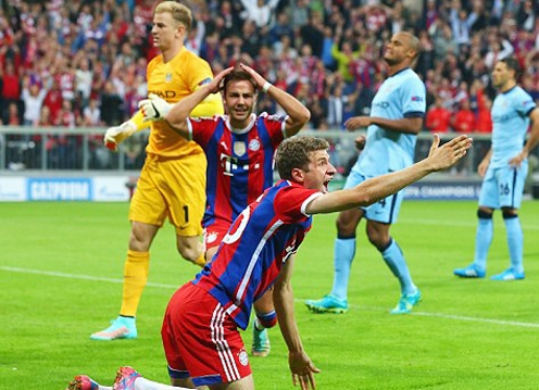 VIDEO: Bayern bị mất oan 2 quả penalty trận gặp Man City