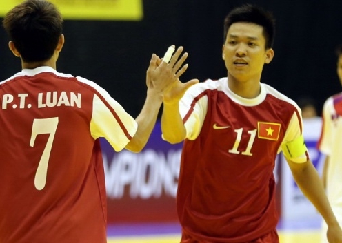Futsal Việt Nam thắng Lào 18-0
