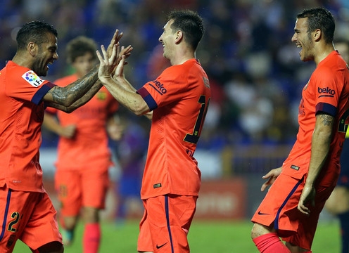 VIDEO: Messi và vai trò nhạc trưởng thực thụ trong trận gặp Levante