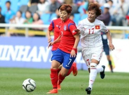 Video clip bàn thắng: Nữ Việt Nam 0-3 Nữ Hàn Quốc (Huy chương đồng Asiad 17)