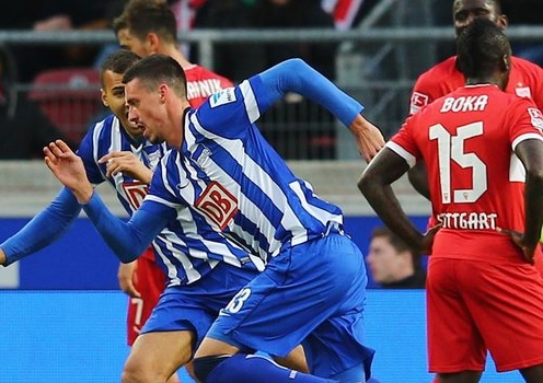 Video clip bàn thắng: Hertha Berlin 3 - 2 Stuttgart ( Vòng 7 - VĐQG Đức 2014/15)