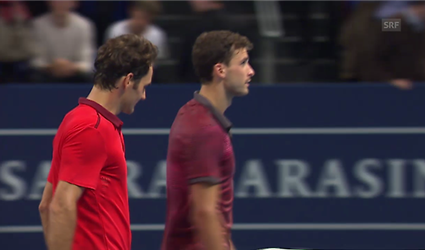 Basel Open 2014: Thắng kịch tính, Federer gặp Karlovic tại bán kết