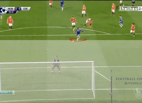 VIDEO: Pha cứu thua không tưởng của De Gea khi đối mặt Hazard