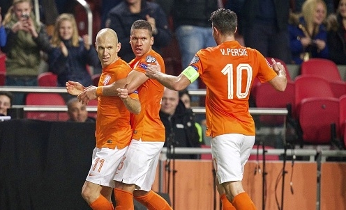 Vòng loại Euro 2016: Hà Lan đại thắng trước Latvia