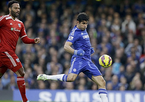 Thi đấu hơn người, Chelsea nhẹ nhàng đánh bại West Brom